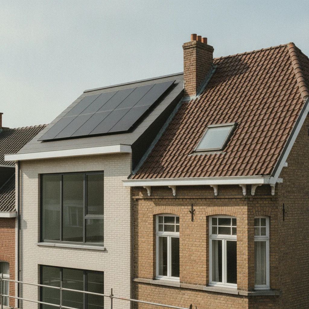 Toit plat ou toit en pente en Belgique 2026 : comparatif prix, isolation et durabilité